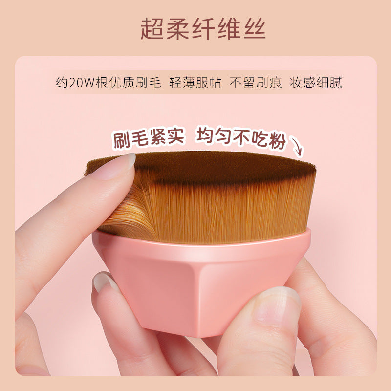 Gracebabi No.55 Seamless Foundation Flat Head Makeup Brush 瑰宝秘语55号无痕粉底平头刷