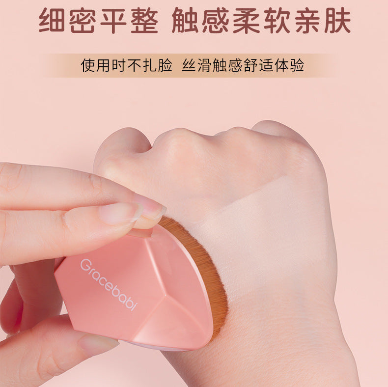 Gracebabi No.55 Seamless Foundation Flat Head Makeup Brush 瑰宝秘语55号无痕粉底平头刷