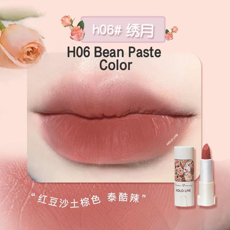 HOLD LIVE Bunny Garden Matte Velvet Lipstick 兔兔花园哑光丝绒唇膏3.8g