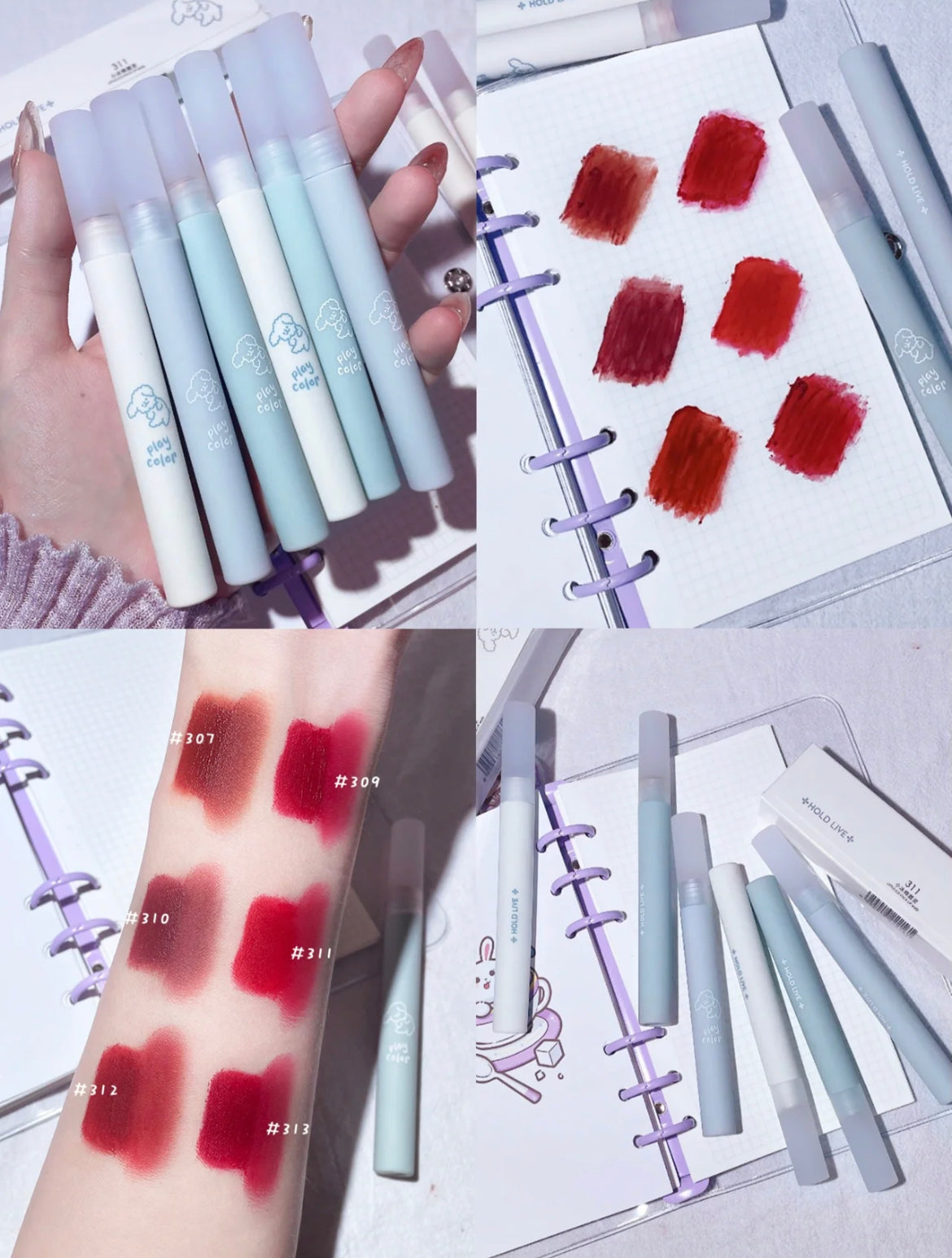 HOLD LIVE Little Ice Stick Matte Lip Gloss Holdlive小冰棍雾面唇釉 2.6g