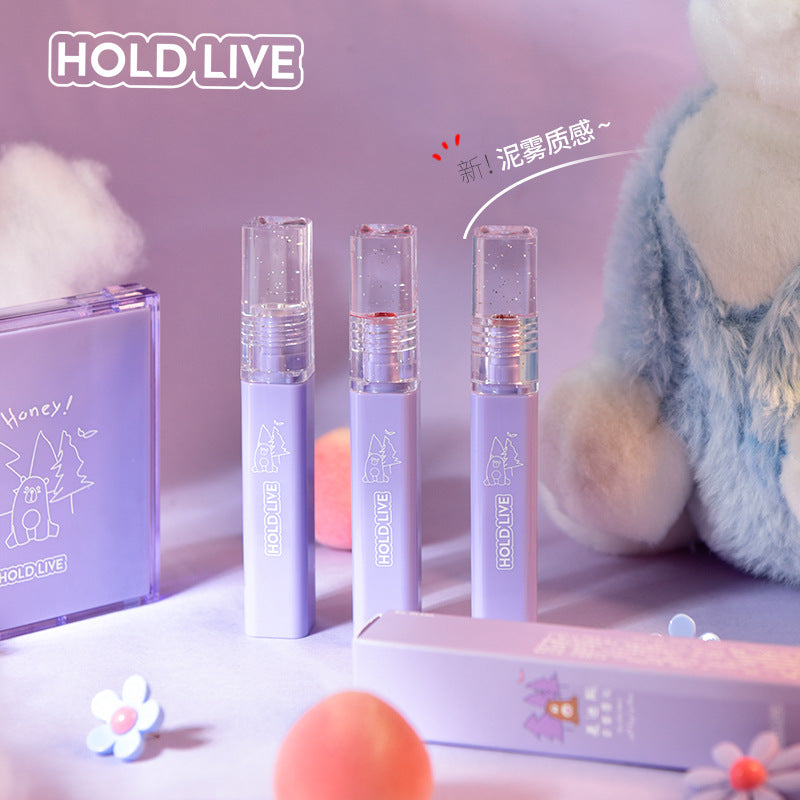 HOLD LIVE Maddie Bear Velvet Mist Matte Lipgloss Holdlive麦迪熊柔雾唇釉 2.3g