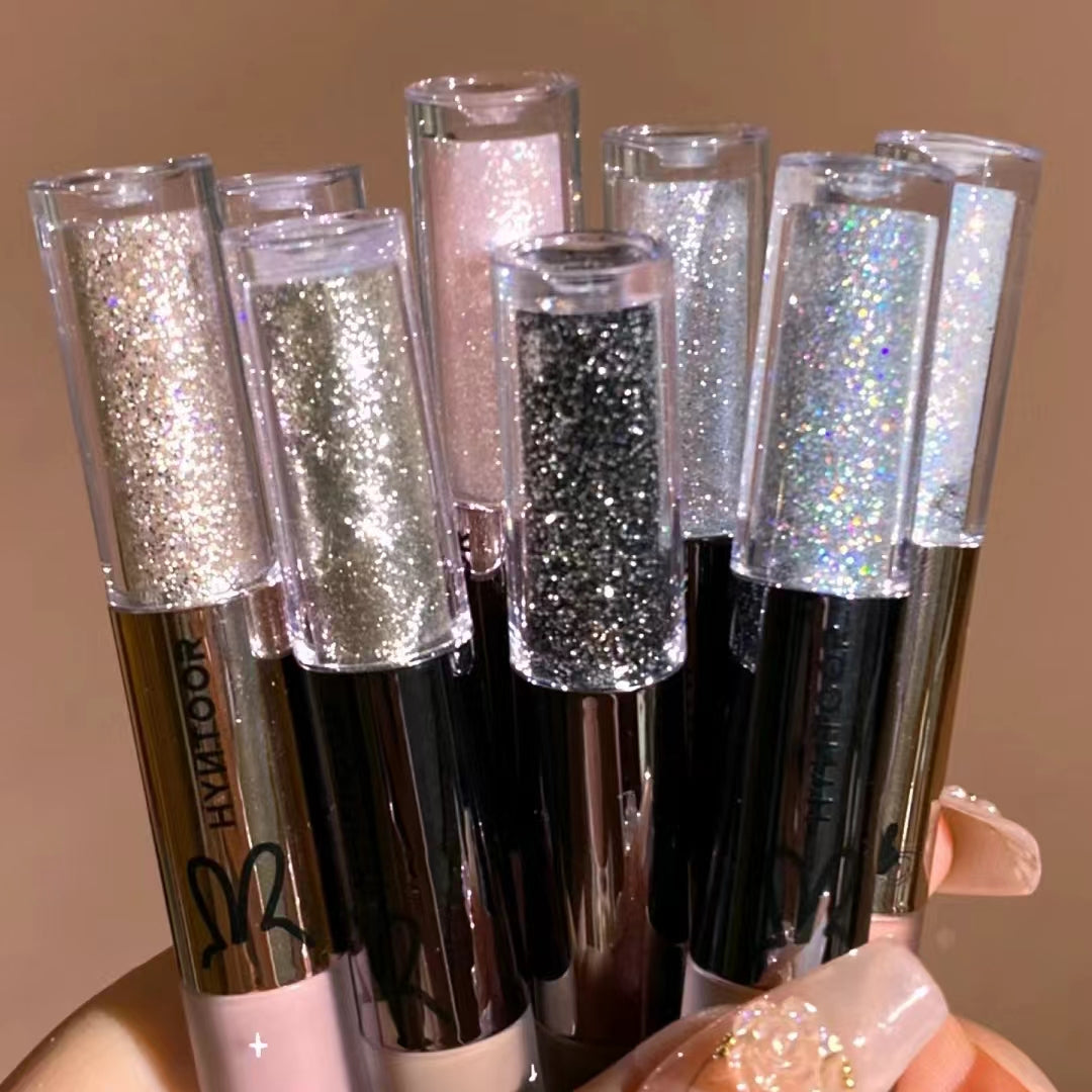 HYNTOOR Dual-ended Liquid Eyeshadow 2.2g/2g 黑兔双头液体眼影