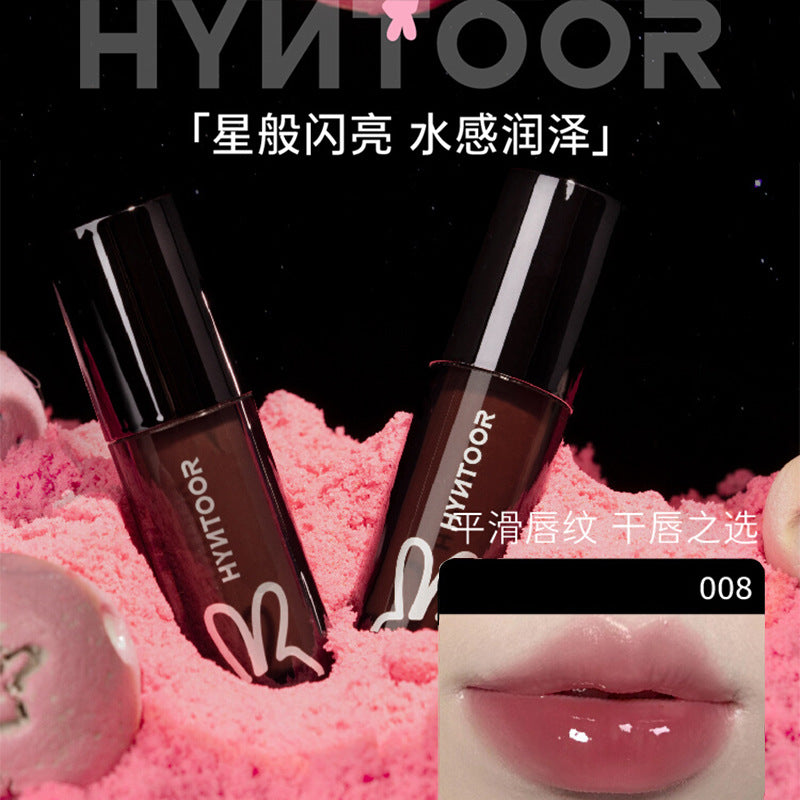 HYNTOOR Fantasy Planet Shiny Lip Gloss 2.2g 黑兔异想星球亮泽唇蜜