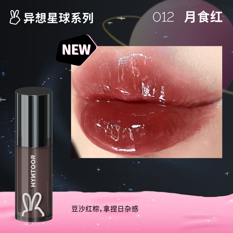 HYNTOOR Fantasy Planet Shiny Lip Gloss 2.2g 黑兔异想星球亮泽唇蜜