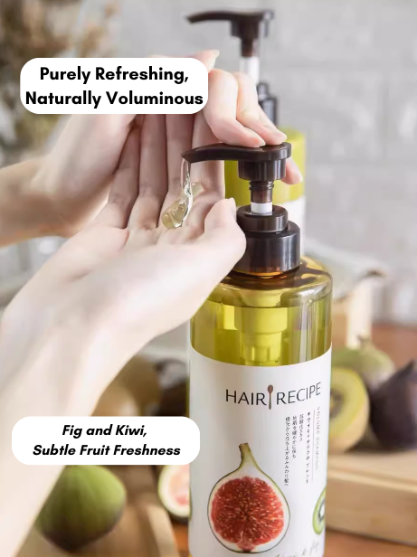 Hair Recipe Fig & Kiwi Refreshing Volumizing Shampoo / Conditioner 530ml 发之食谱无花果奇异果清爽蓬松洗发露/护发素