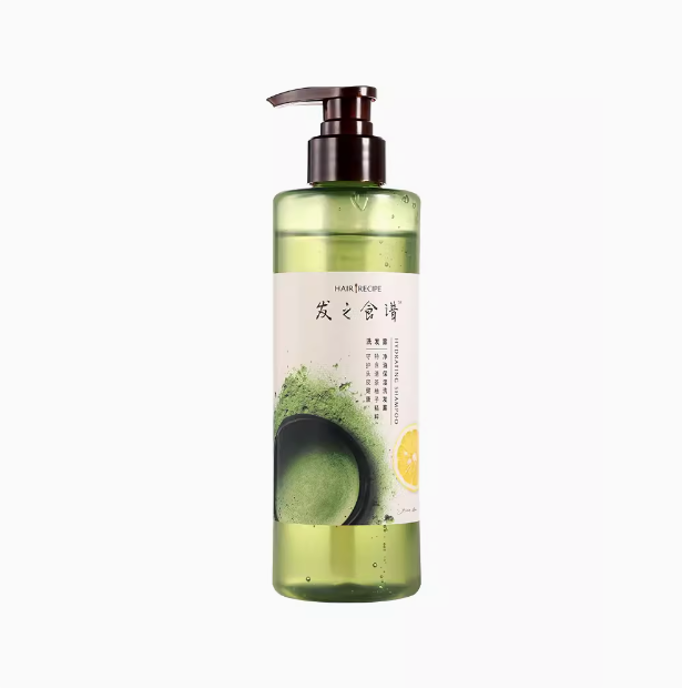 Hair Recipe Green Tea & Yuzu Oil Control Moisturizing Shampoo 530ml 发之食谱茶柚净油保湿洗发露