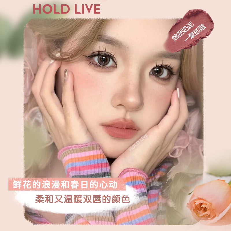 Holdlive Rabbit Series Retro Garden Lip Glaze 3g 侯爱兔兔系列复古花园唇釉