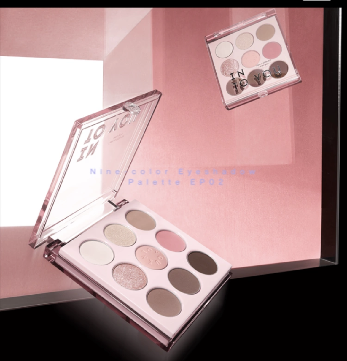 INTO YOU 9-Shade Eyeshadow Palette 7.2g 心慕与你九色眼影盘