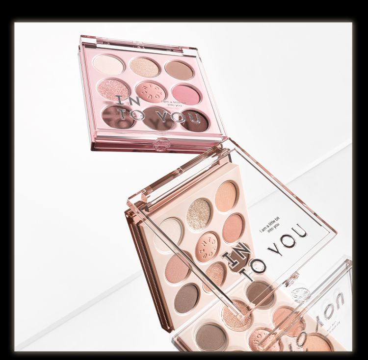 INTO YOU 9-Shade Eyeshadow Palette 7.2g 心慕与你九色眼影盘