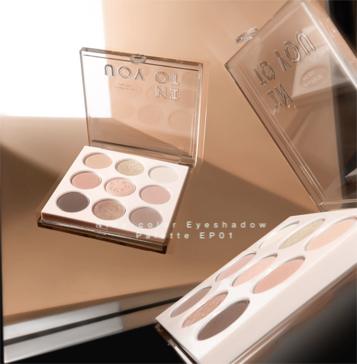 INTO YOU 9-Shade Eyeshadow Palette 7.2g 心慕与你九色眼影盘