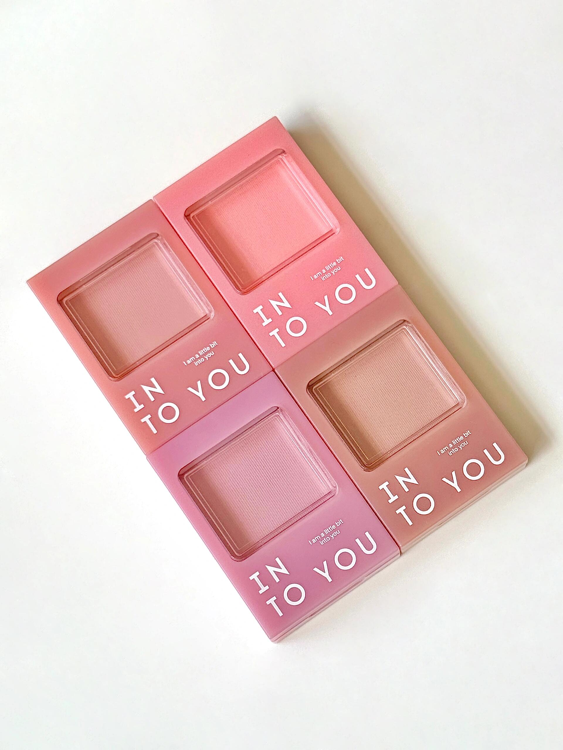 INTO YOU Color Card Single Blush 3.3g 心慕与你色卡单色腮红