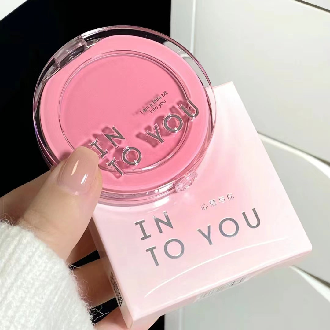 INTO YOU Fluffy Pillow Single Blush 5g 心慕与你蓬蓬枕头单色腮红