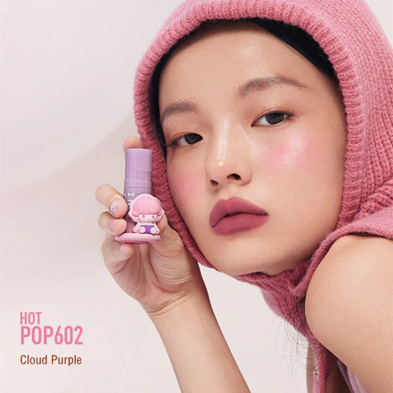 INTO YOU X POP MART Airy Velvet Matte Lip Mud 1.8g 心慕与你泡泡玛特联名系列轻盈空气唇泥