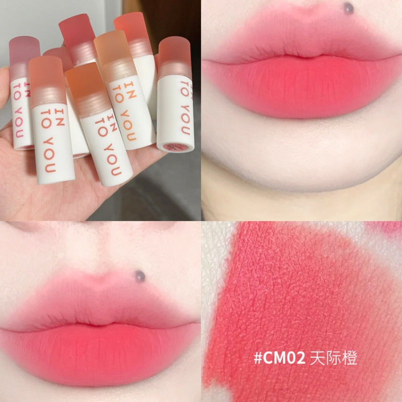 INTO YOU Matte Velvet Cloudy Lip Mud 1.8g 心慕与你雾面丝绒云感唇泥