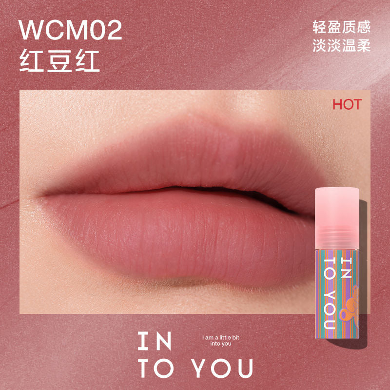 INTO YOU Matte Velvet Cloudy Lip Mud 1.8g 心慕与你雾面丝绒云感唇泥