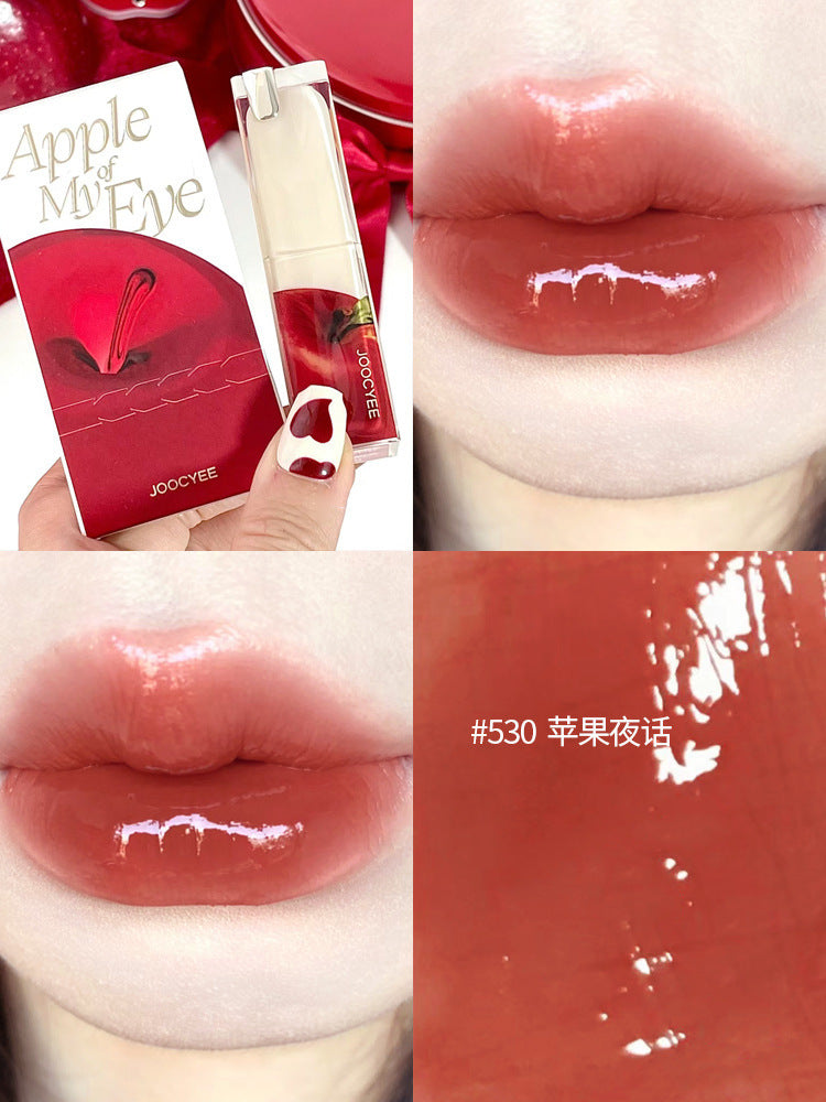 JOOCYEE Christmas Series Glazed Rouge Mirror Lipstick 3.5g 酵色圣诞系列晶冻口红