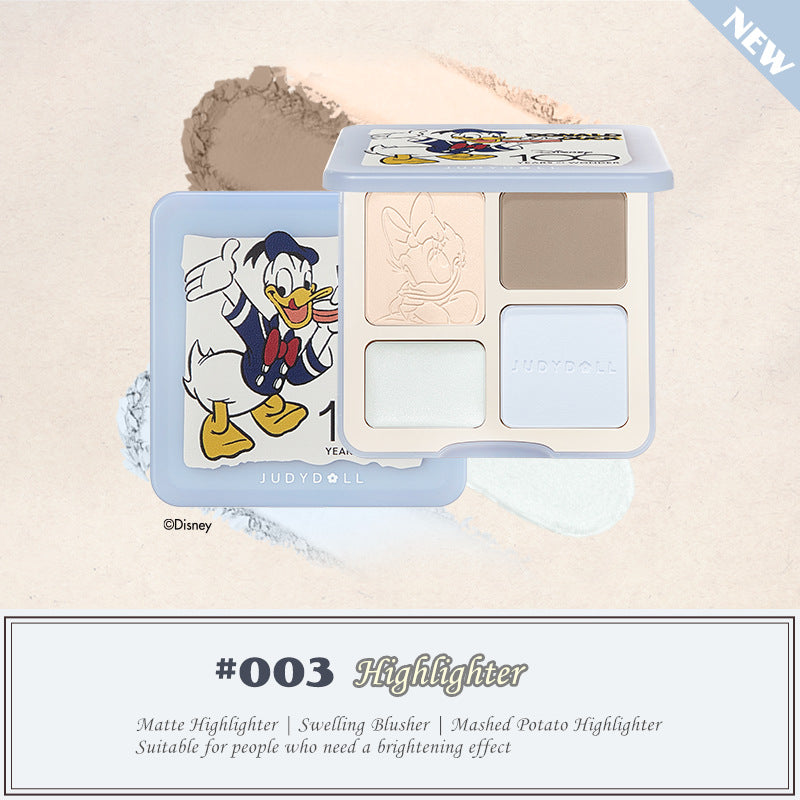 JUDYDOLL X Disney Spatiotemporal Postman Series Contour Palette 橘朵 X Disney 时空邮差系列修容盘 9g