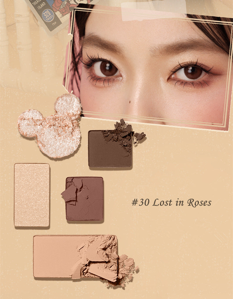 JUDYDOLL X Disney Spatiotemporal Postman Series Eyeshadow Palette 橘朵X迪士尼时空邮差系列眼影盘8.5g