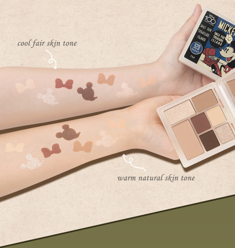 JUDYDOLL X Disney Spatiotemporal Postman Series Eyeshadow Palette 橘朵X迪士尼时空邮差系列眼影盘8.5g