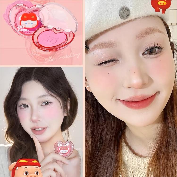 Jill Leen GG BOND Heart-Shaped Blush Clay 3g 玖丽猪猪侠爱心腮红泥