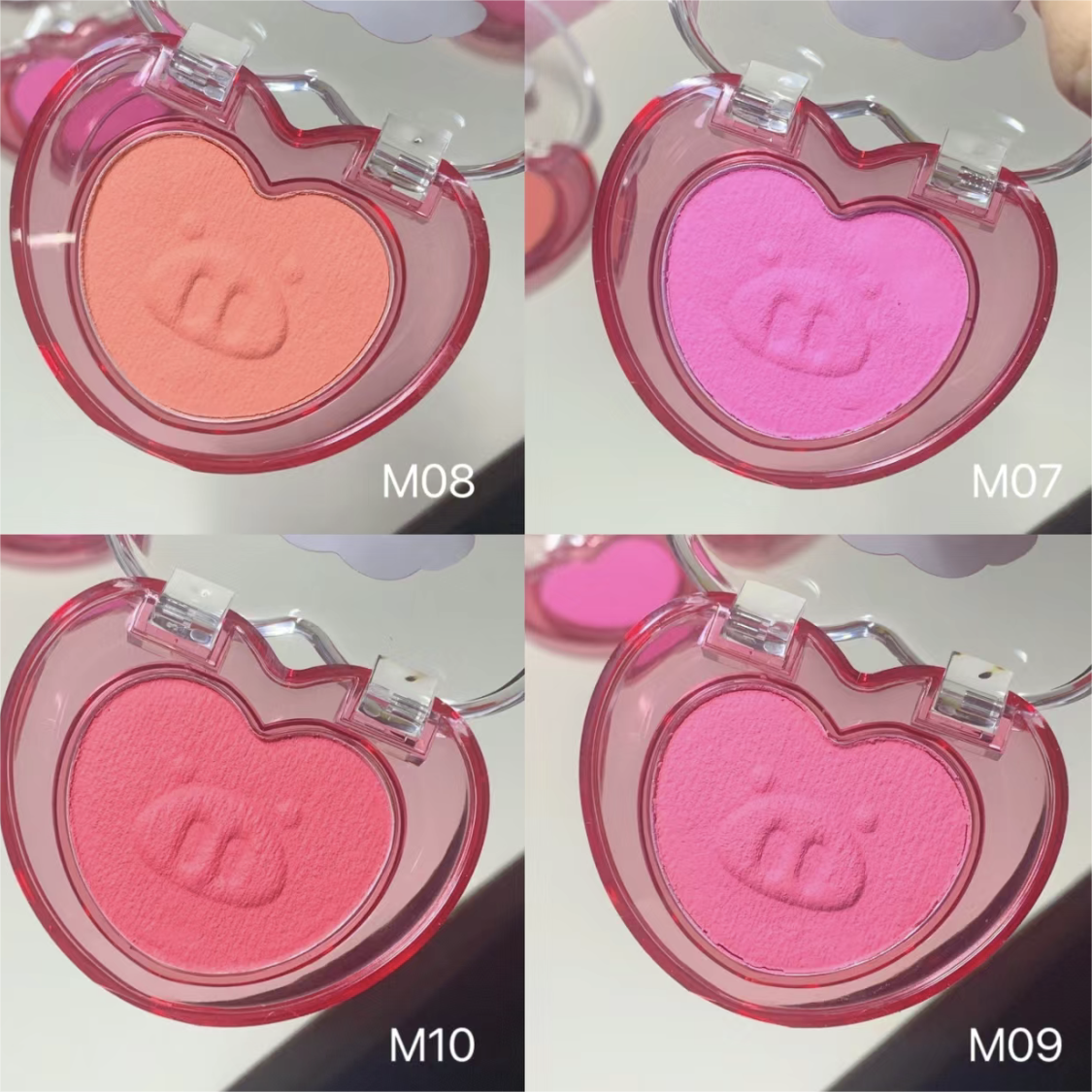 Jill Leen GG BOND Heart-Shaped Blush Clay 3g 玖丽猪猪侠爱心腮红泥