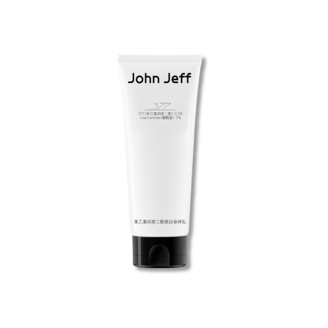 John Jeff 0.3% 377 Whitening Body Lotion 200g/70g John Jeff0.3%377美白身体乳