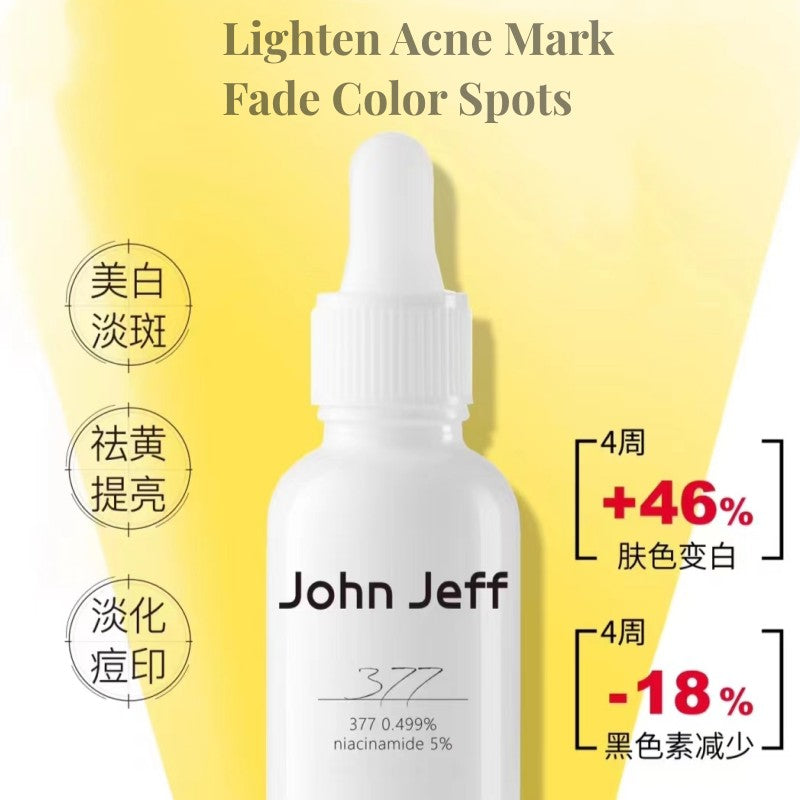 John Jeff 0.499% 377 Whitening Essence John Jeff 美白祛斑精华液