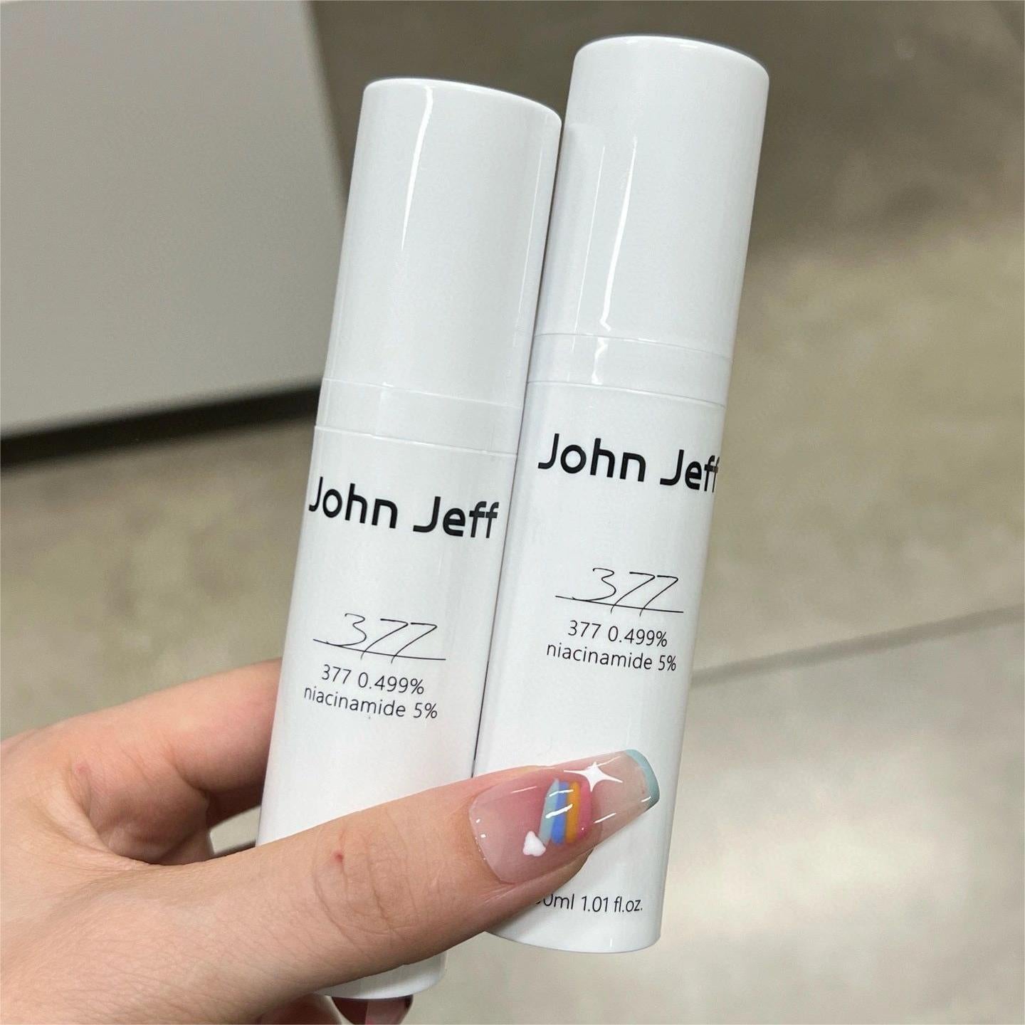 John Jeff 0.499% 377 Whitening Essence New Version 30ml/50ml John Jeff 美白祛斑精华液新版