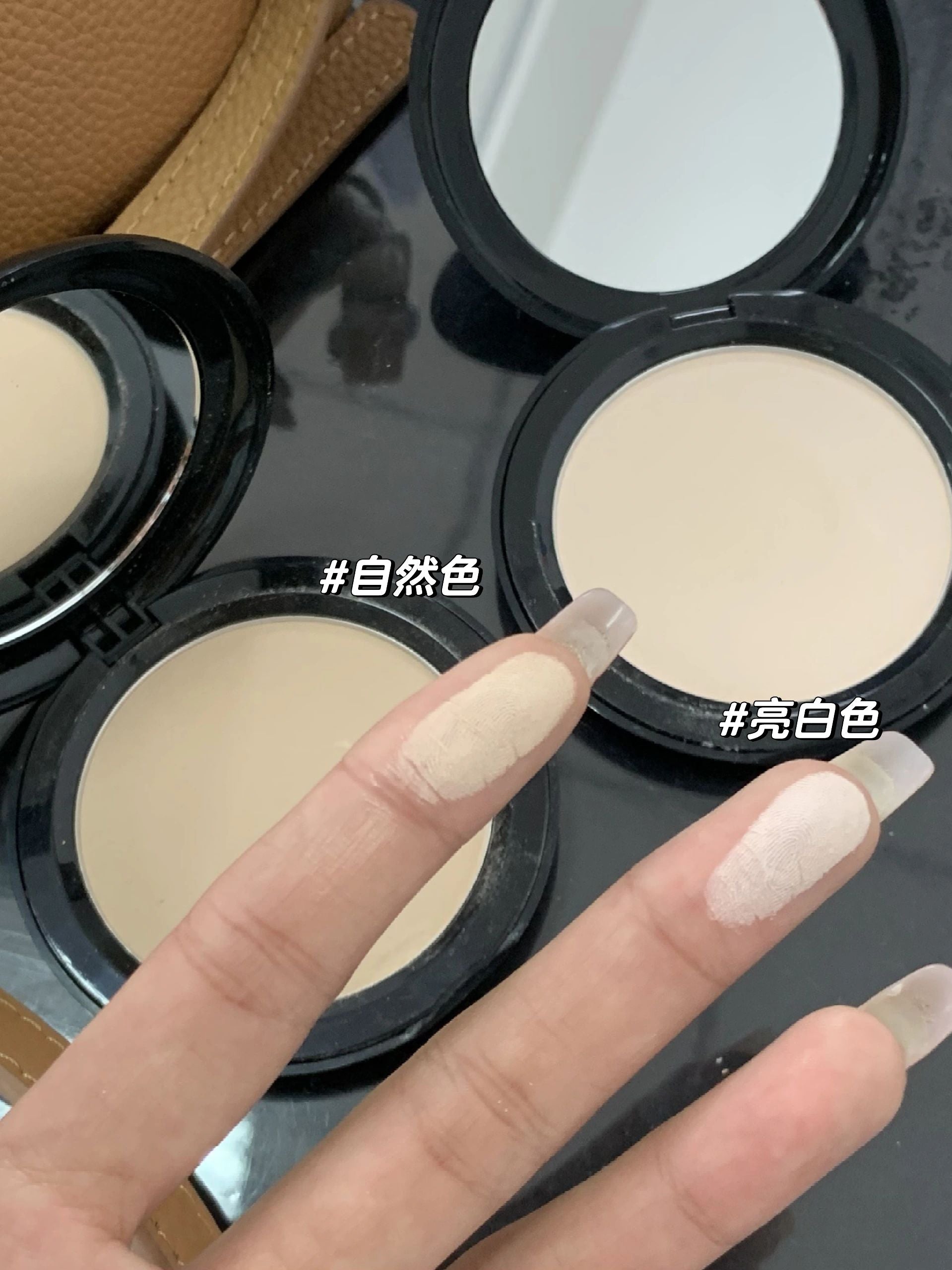 JohnJeff Natural Mineral Pressed Powder Foundation 8g JohnJeff 天然矿物粉饼