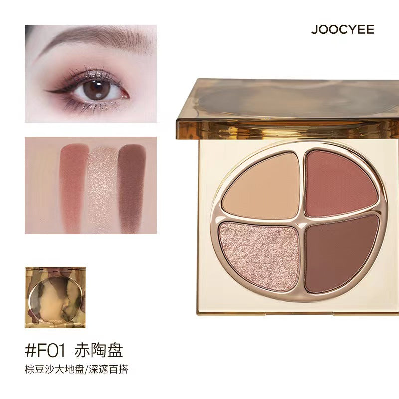 Joocyee Four-Color Eyeshadow Palette 4g 酵色四色眼影盘