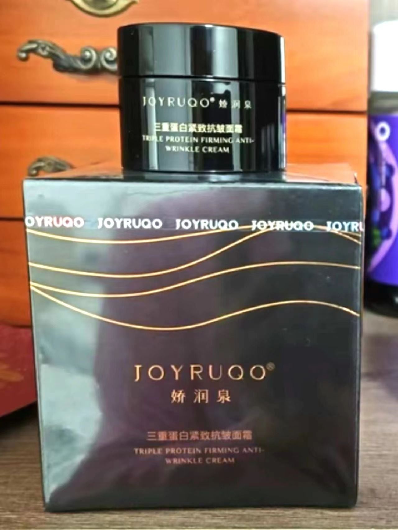 Tiktok/Douyin Hot Joyruqo Triple Protein Firming Anti-Wrinkle Cream 8g/50g 【Tiktok抖音爆款】娇润泉三重蛋白紧致抗皱面霜