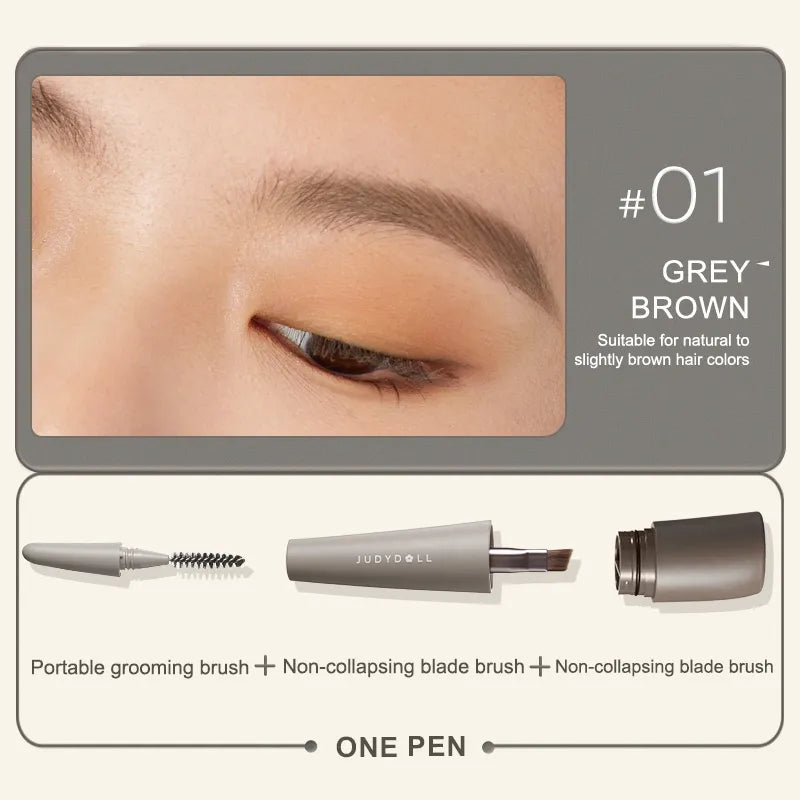 Judydoll 3D Velvet Mist Eyebrow Gel 1.2g 橘朵立体绒雾眉膏