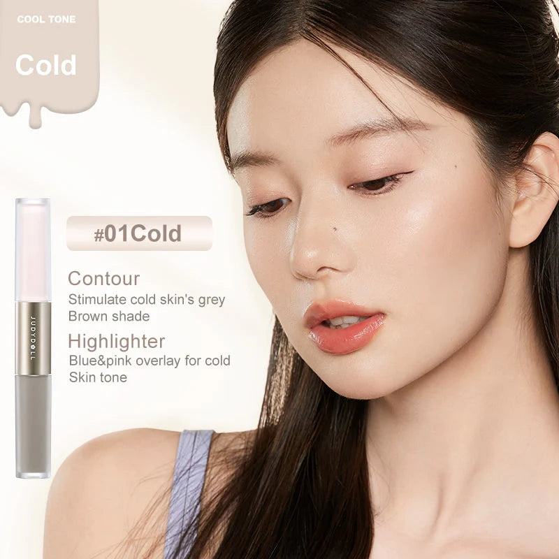 Judydoll Dual-Ended Highlighter & Contour Liquid 4.8g 橘朵双头高光修容液