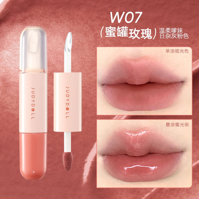 Judydoll Duo Lip Gloss 7g 橘朵双头唇釉