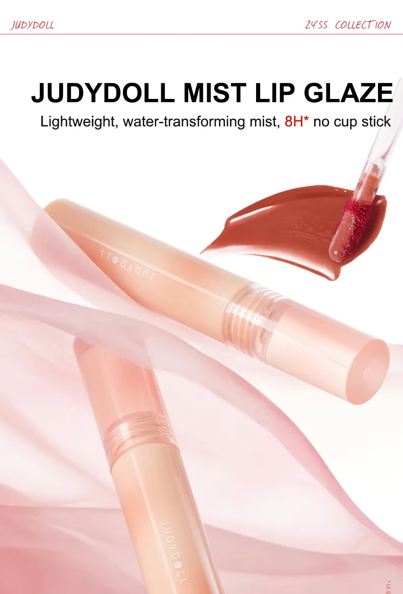 Judydoll Mist Lip Glaze 2.2g 橘朵哑光水雾唇釉