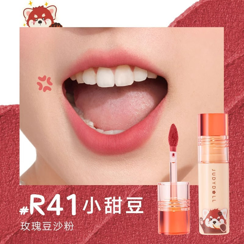 Judydoll X Red Mountain Zoo Velvet Lip Mud 3.1g 橘朵红山动物园联名绒绒唇泥