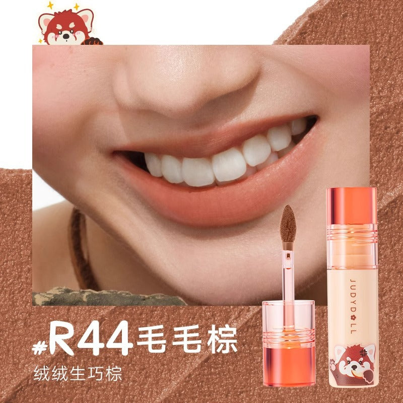 Judydoll X Red Mountain Zoo Velvet Lip Mud 3.1g 橘朵红山动物园联名绒绒唇泥