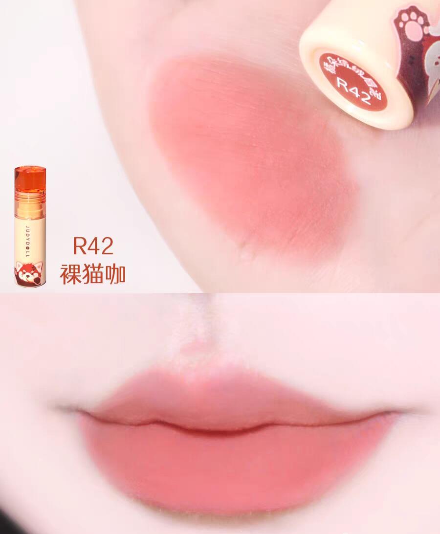 Judydoll X Red Mountain Zoo Velvet Lip Mud 3.1g 橘朵红山动物园联名绒绒唇泥