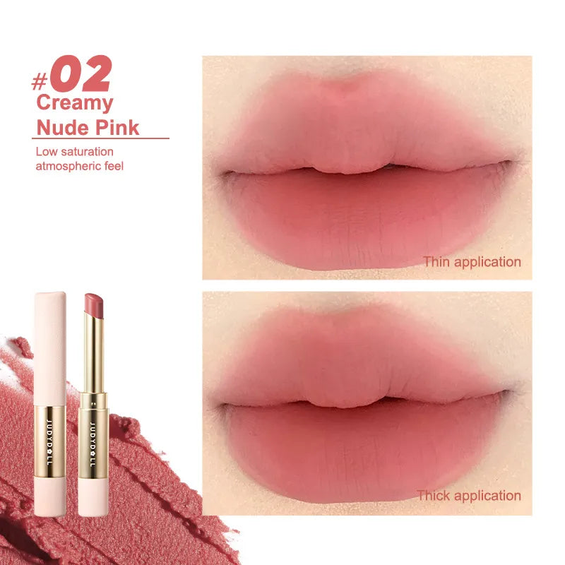 Judydoll Double-ended Moisturizing Velvet Matte Lipstick 2.2g 橘朵双头滋润绒雾口红唇膏