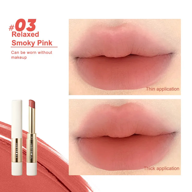 Judydoll Double-ended Moisturizing Velvet Matte Lipstick 2.2g 橘朵双头滋润绒雾口红唇膏