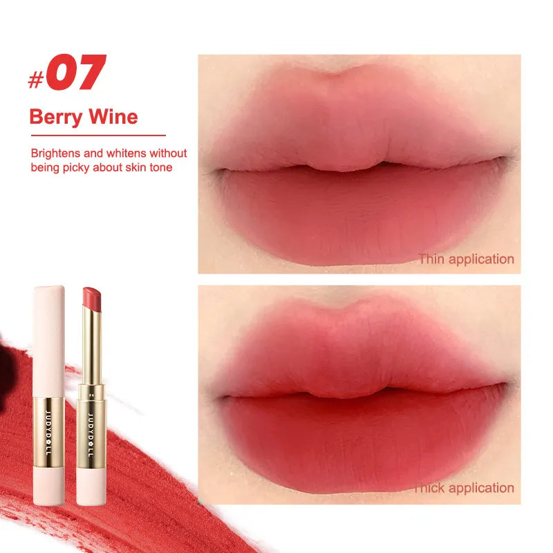 Judydoll Double-ended Moisturizing Velvet Matte Lipstick 2.2g 橘朵双头滋润绒雾口红唇膏