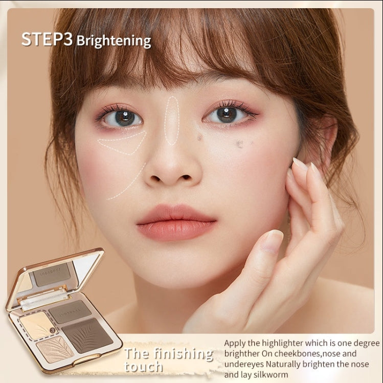 Judydoll Highlight and Contour Palette 9g 橘朵高光修容综合盘