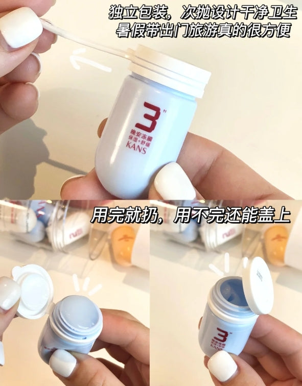 Kans Emotional Small Capsule Applicator Mask 10pcs/box 韩束情绪小胶囊涂抹式面膜