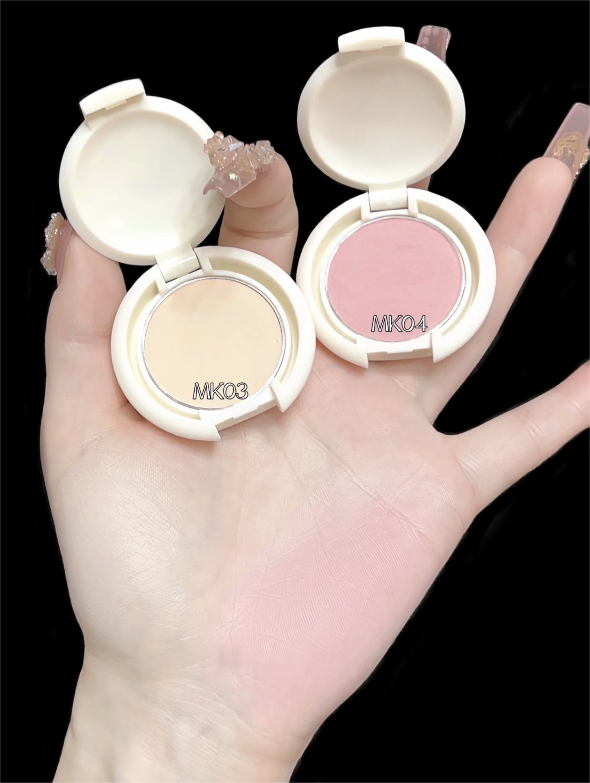 LEEMEMBER Milk Factory Series Setting Blush Compact 2g 荔萌牛奶工厂系列定妆腮红粉饼