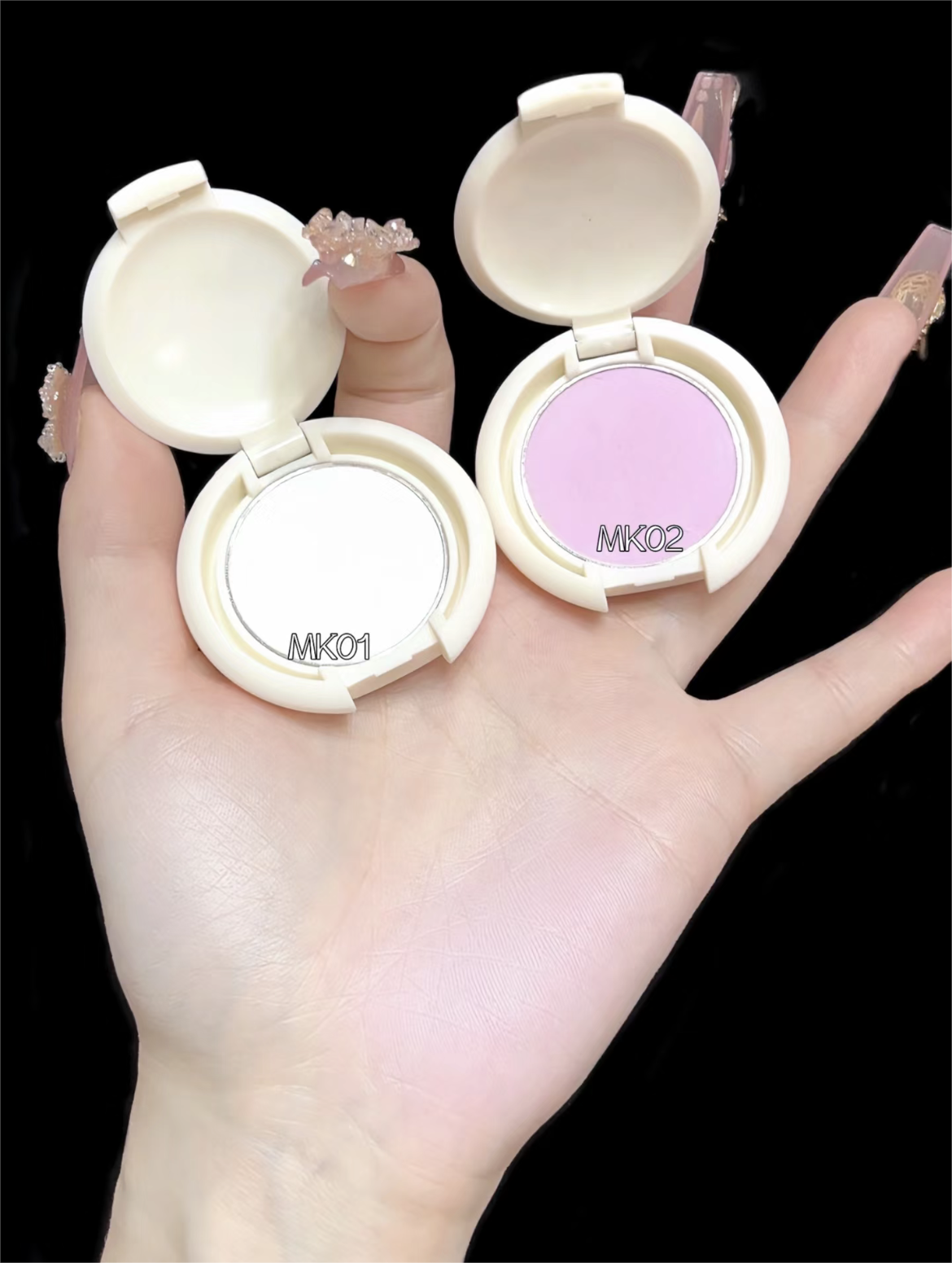 LEEMEMBER Milk Factory Series Setting Blush Compact 2g 荔萌牛奶工厂系列定妆腮红粉饼