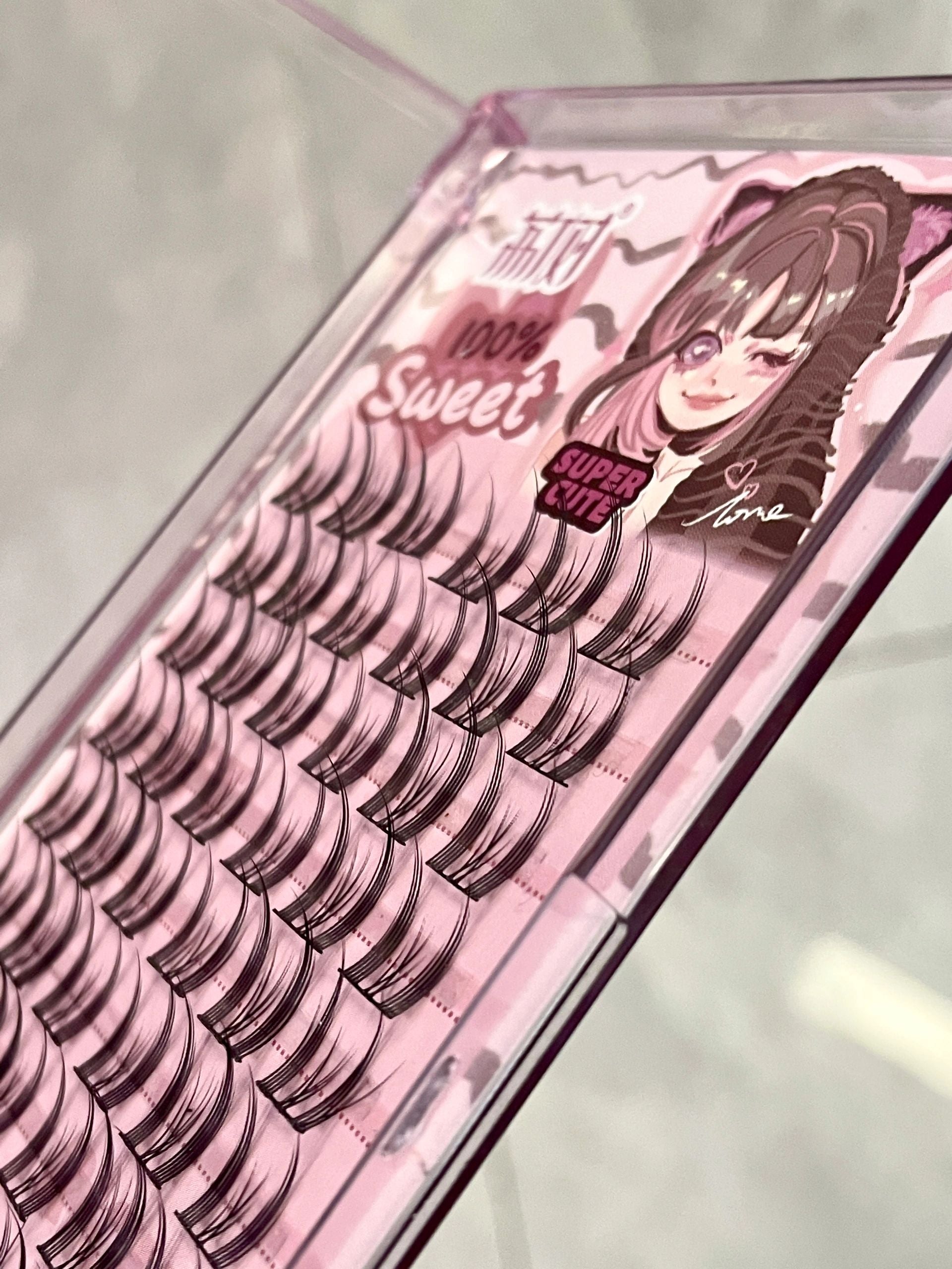 LISHU Pure Desire Cat-Ear False Eyelashes 72pcs 荔树纯欲猫耳朵假睫毛