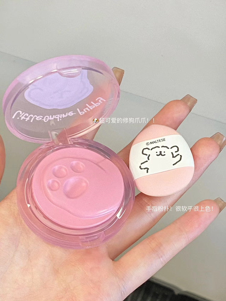 LITTLE ONDINE Puppy Series Matte Blusher Cream 5.5g 小奥汀线条小狗系列哑光腮红膏