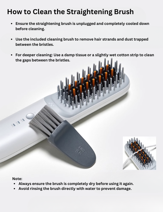 LissFlow Heat Balance Ionic Straightening Brush 缕呈热平衡负离子直发梳