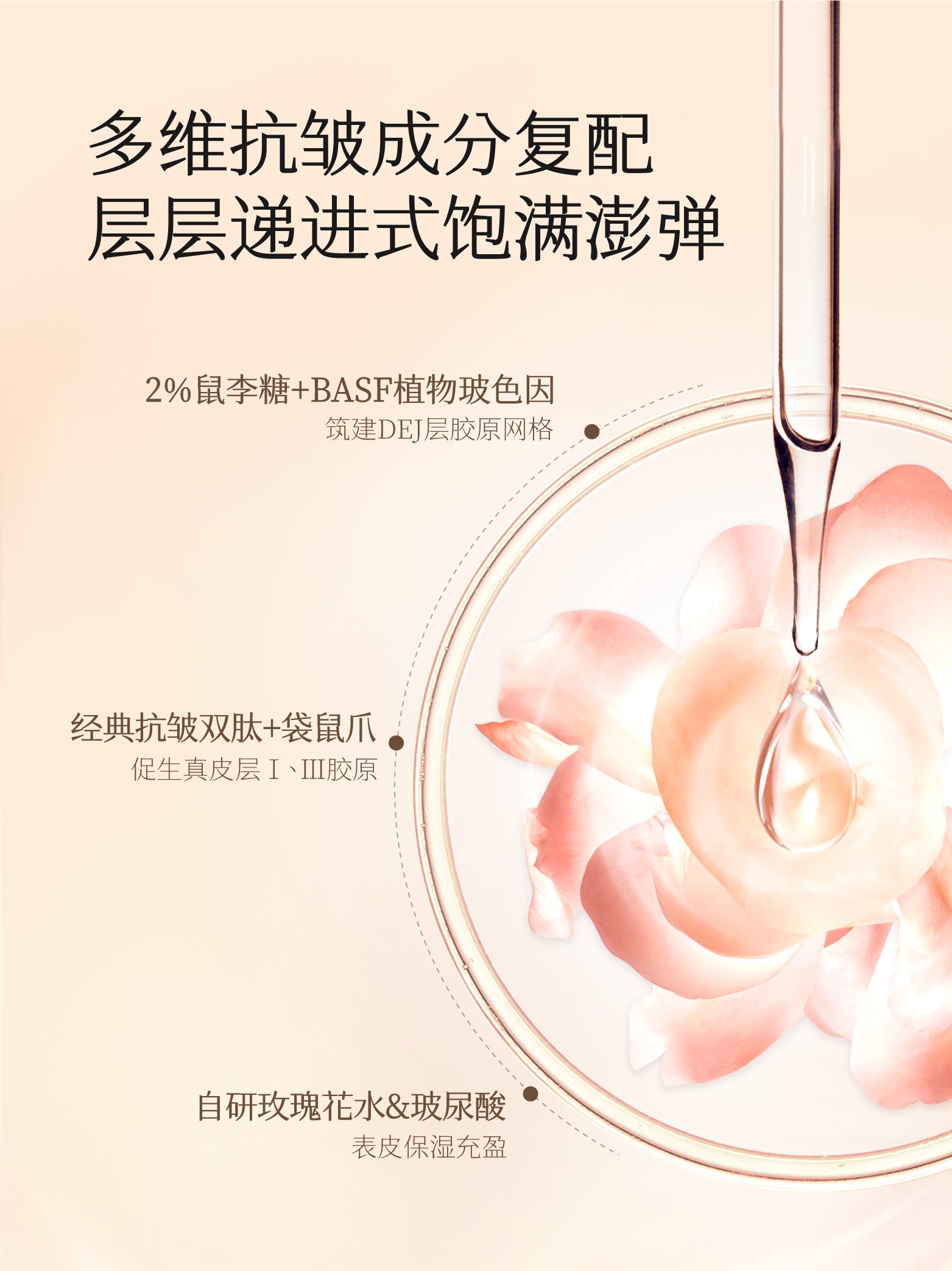 Little Dream Garden Rose Collagen Firming Neck Cream 50g 半亩花田玫瑰胶原紧致颈霜