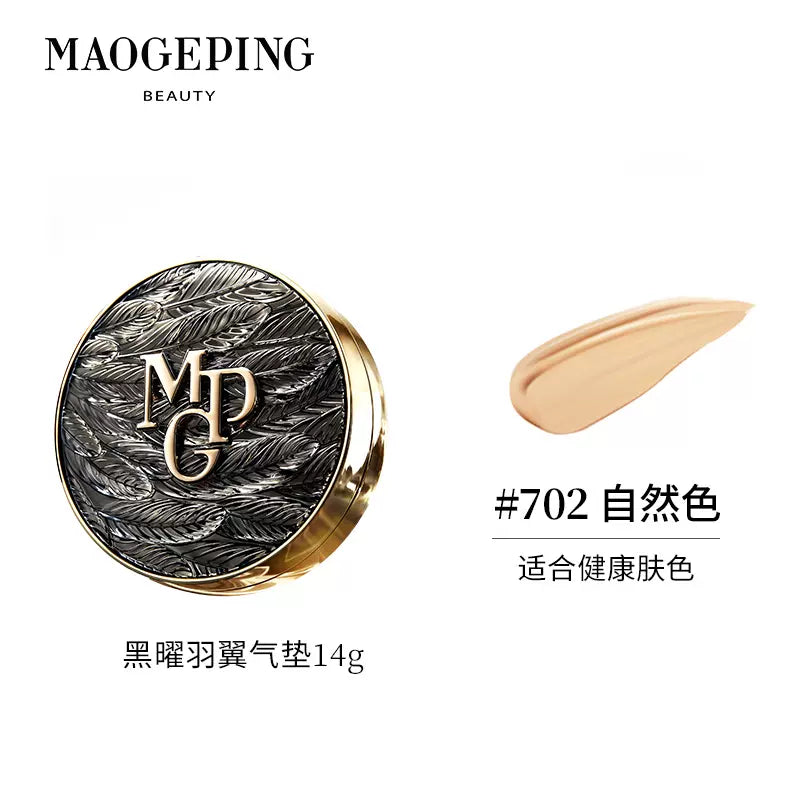 MAOGEPING Astral Glory Long-lasting Cushion Foundation 14g 毛戈平黑耀锁妆气垫粉底液